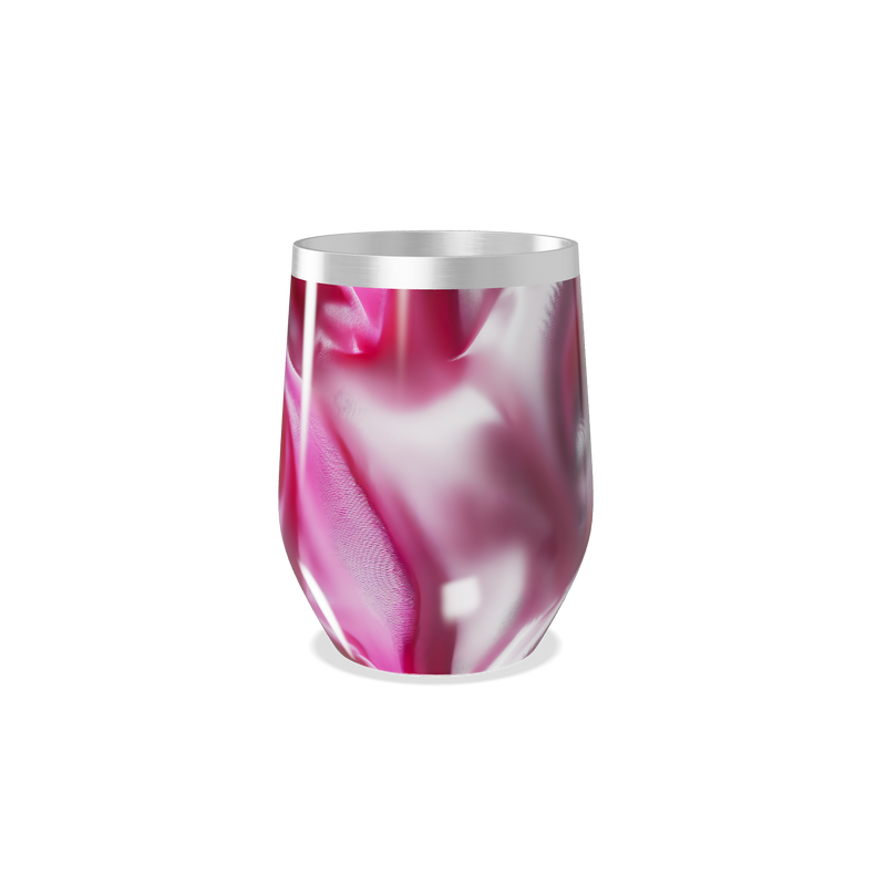 Copo Térmico Slim - Estampa Rosa Metalizado