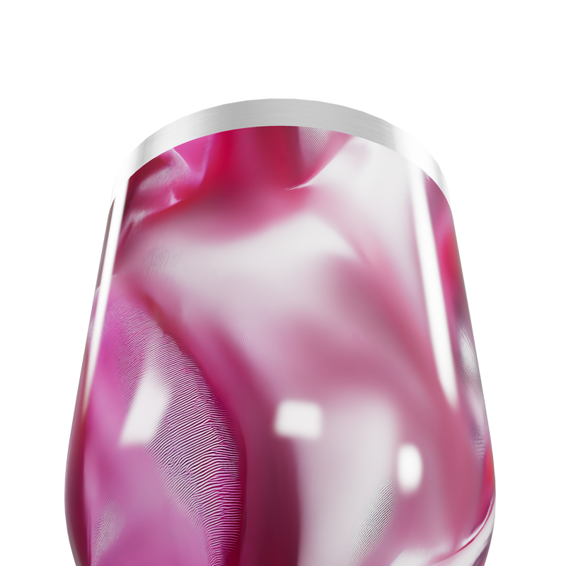 Copo Térmico Slim - Estampa Rosa Metalizado