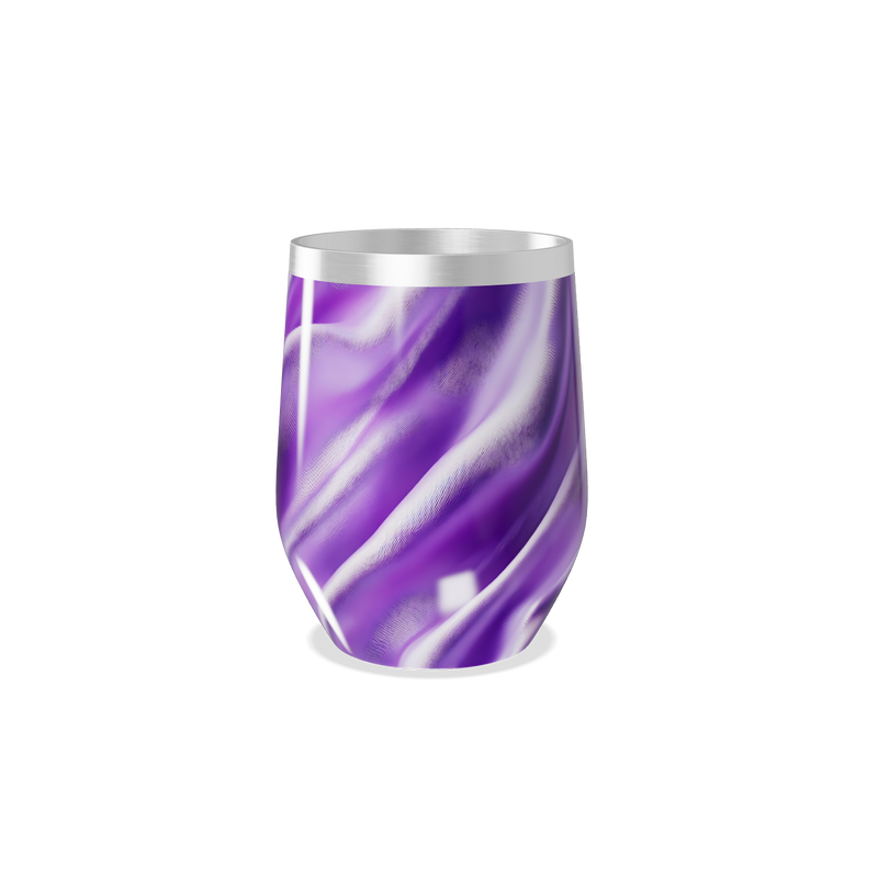 Copo Térmico Slim - Roxo Marmorizado Inox