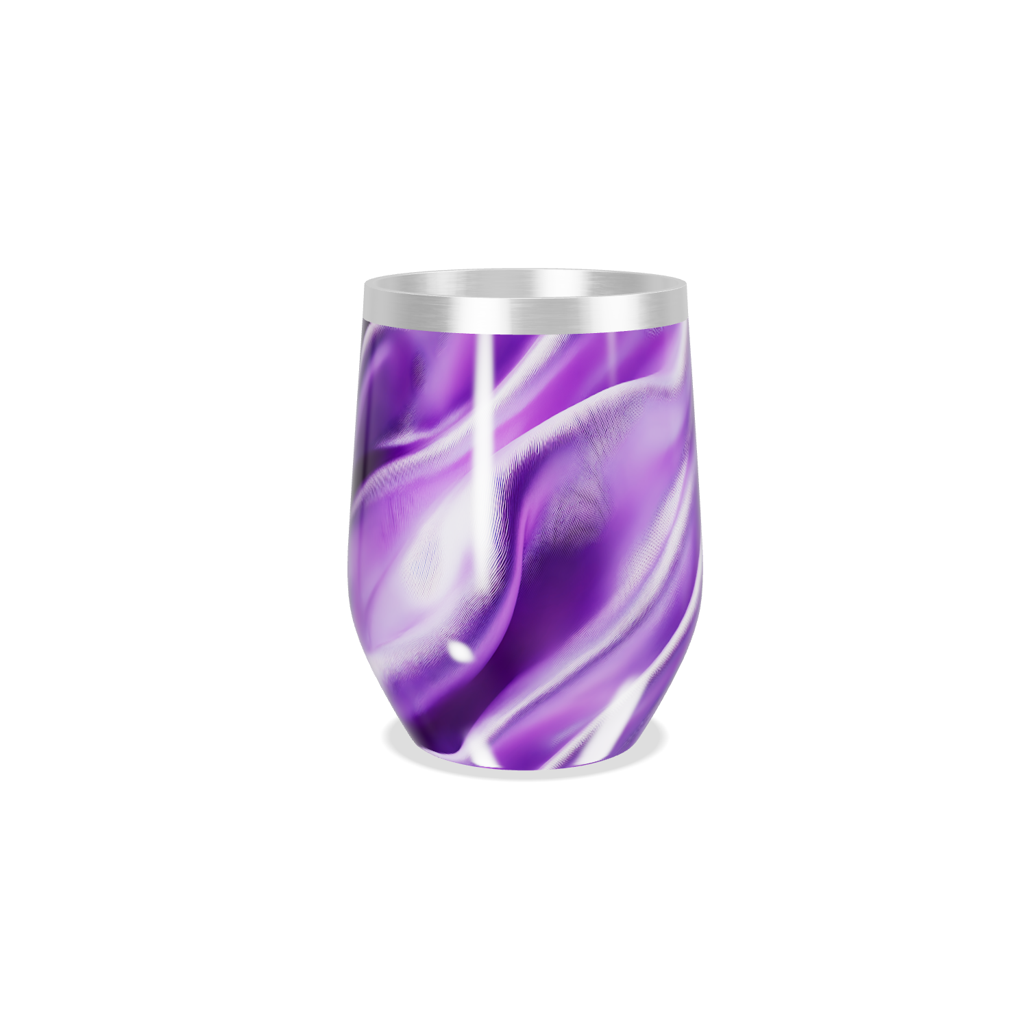 Copo Térmico Slim - Roxo Marmorizado Inox