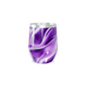 Copo Térmico Slim - Roxo Marmorizado Inox