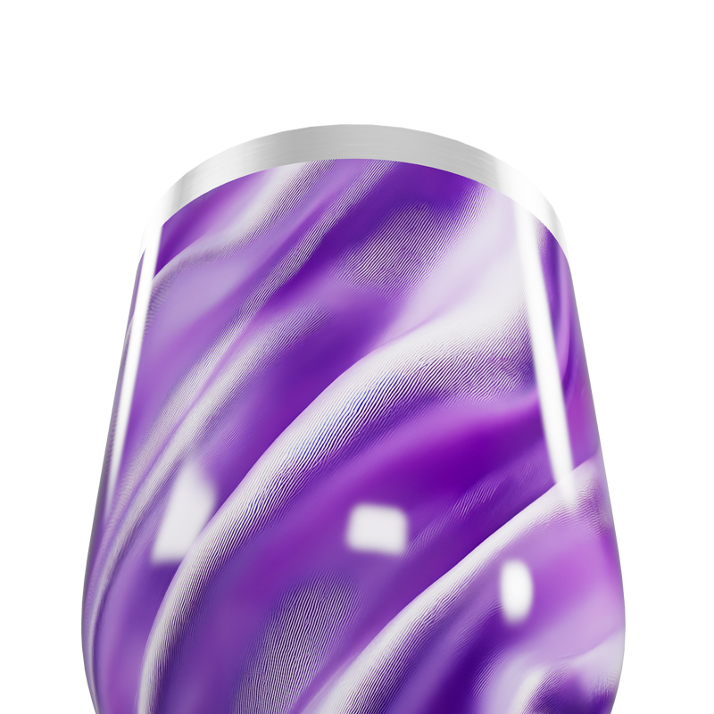 Copo Térmico Slim - Roxo Marmorizado Inox