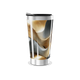 Copo Térmico - Aço Inox Estampa Abstrata