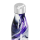Garrafa Inox Design Espiral Roxo