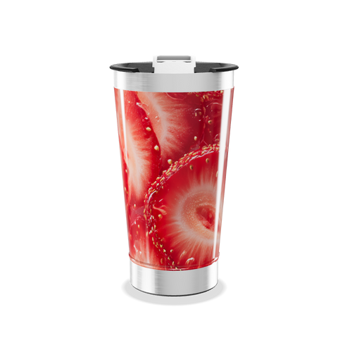 Copo Térmico - Estampa Morangos