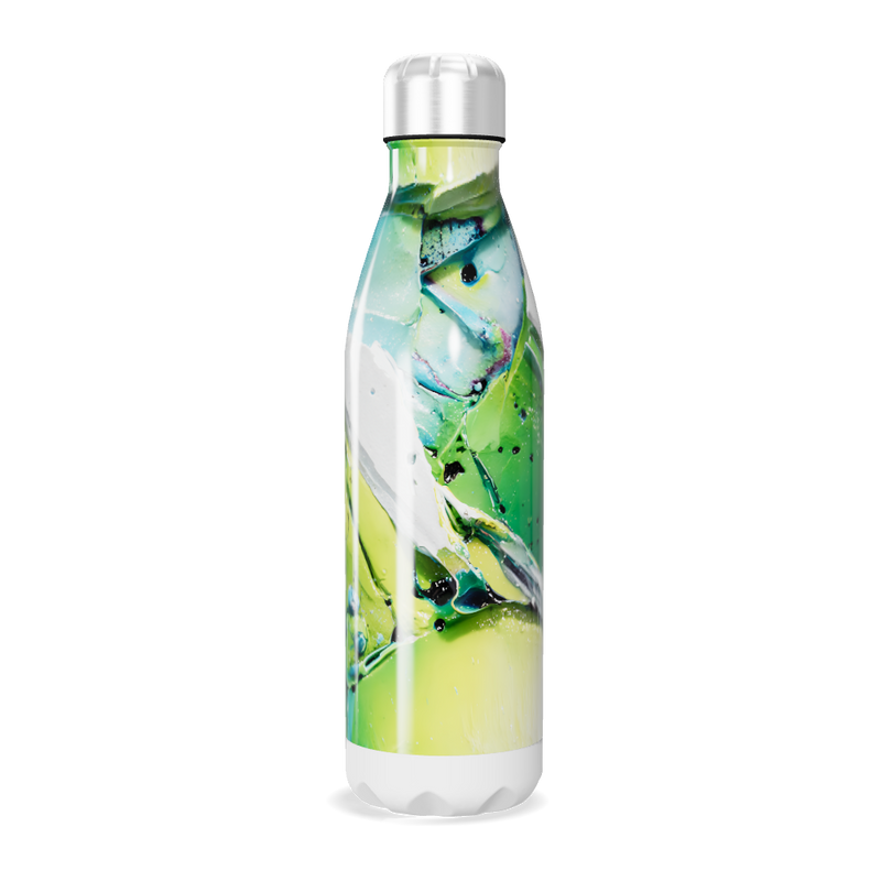 Garrafa Inox - Estampa Colorida Abstrata