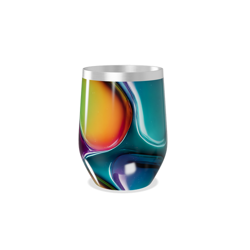 Copo Térmico Slim - Multicolorido Abstrato