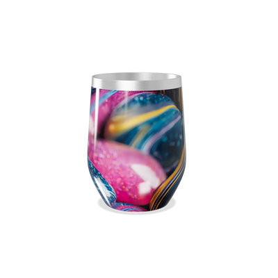 Copo Térmico Slim - Estampa Colorida Aço Inox