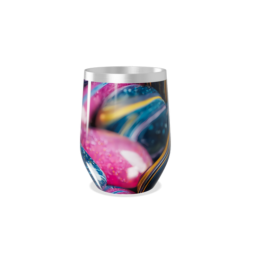 Copo Térmico Slim - Estampa Colorida Aço Inox