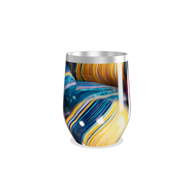 Copo Térmico Slim - Estampa Colorida Aço Inox