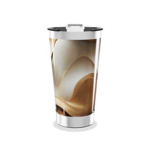 Copo Térmico - Estampa Café Abstrato