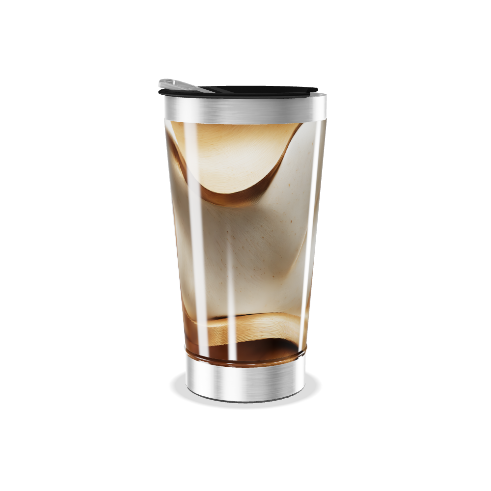 Copo Térmico - Estampa Café Abstrato