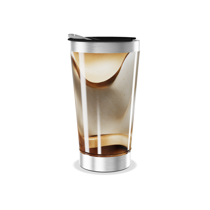 Copo Térmico - Estampa Café Abstrato