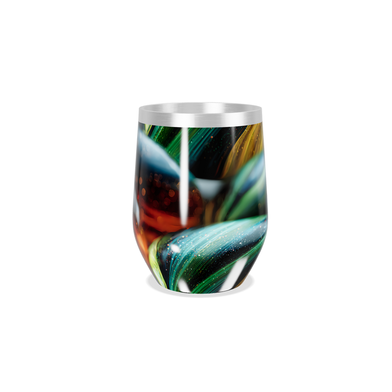 Copo Térmico Slim - Estampa Colorida Aço inox