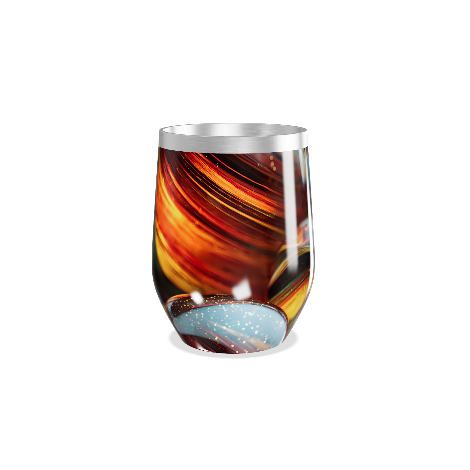 Copo Térmico Slim - Estampa Colorida Aço inox