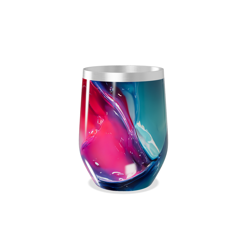 Copo Térmico Slim - Design Multicolorido