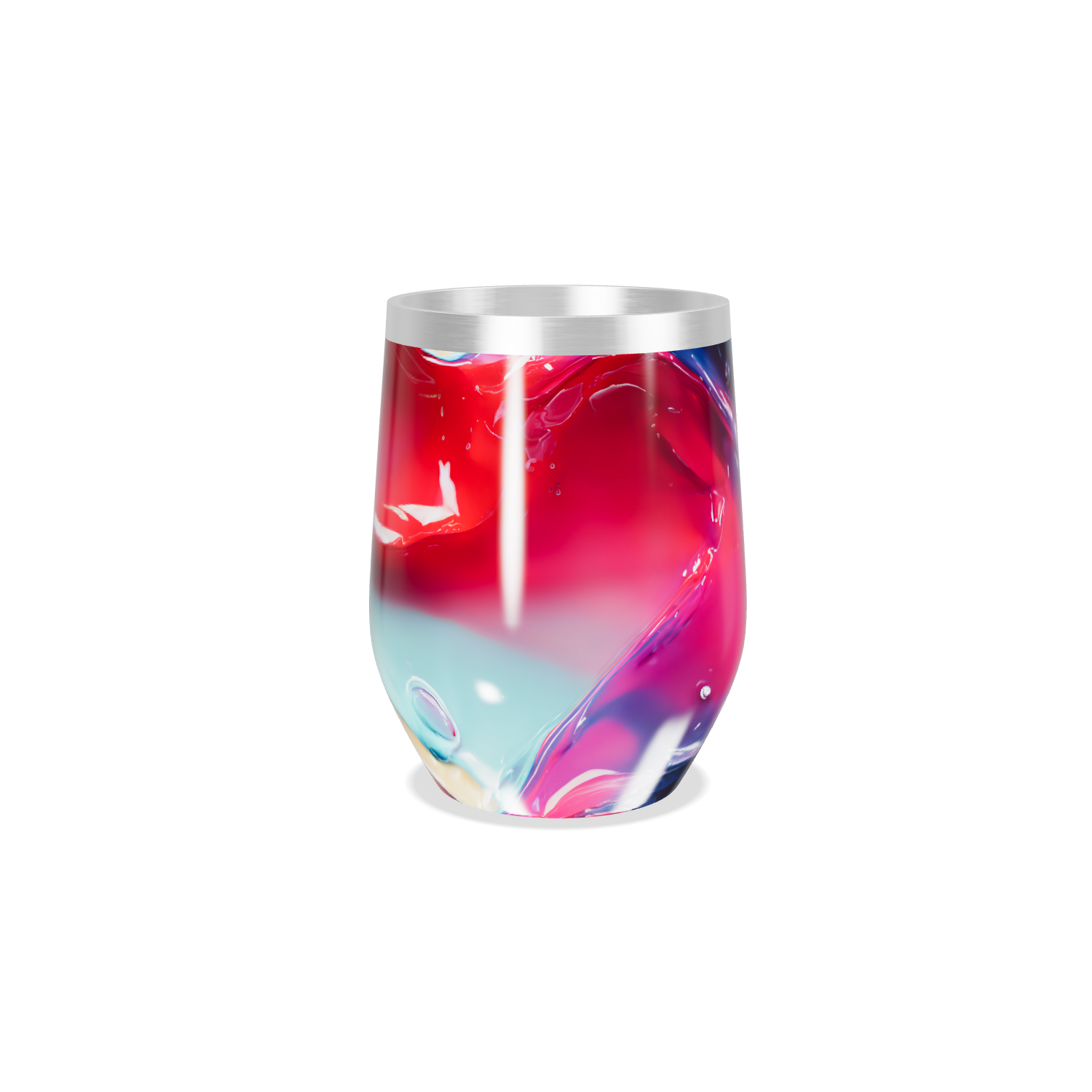 Copo Térmico Slim - Design Multicolorido