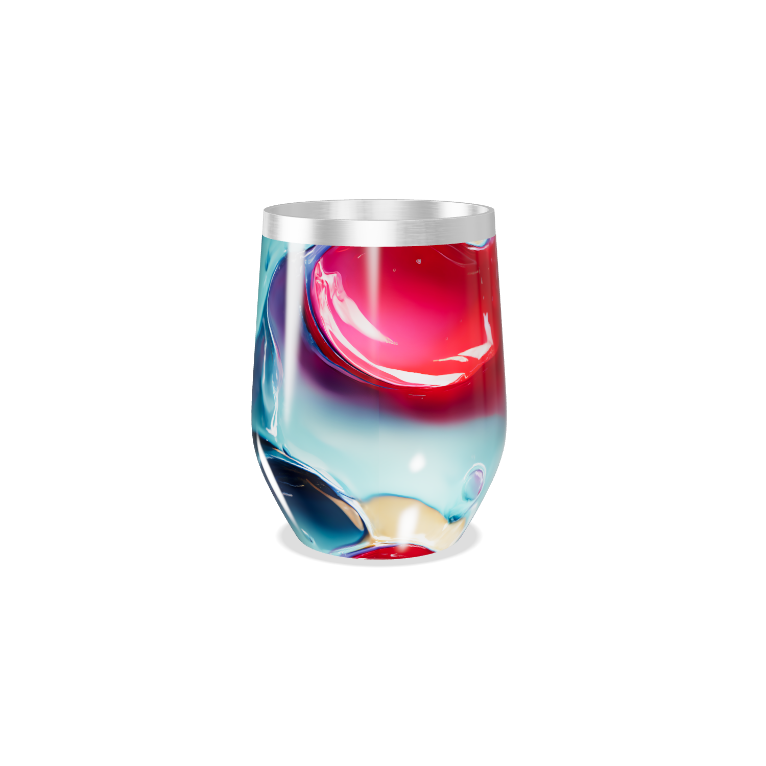 Copo Térmico Slim - Design Multicolorido