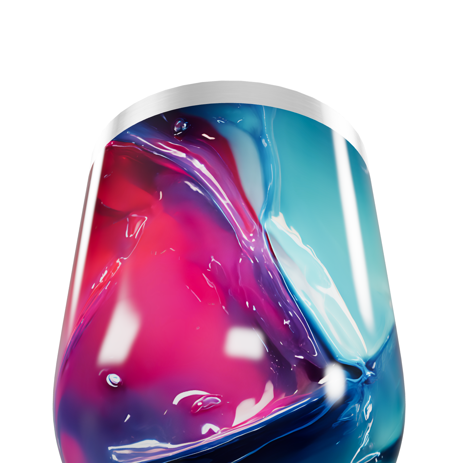 Copo Térmico Slim - Design Multicolorido