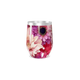 Copo Térmico Slim - Flores Rosa Inox