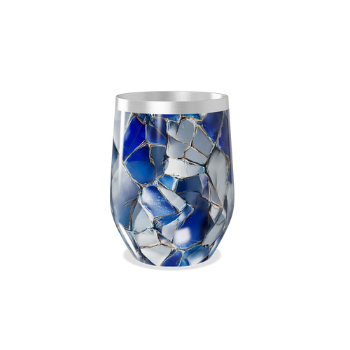 Copo Térmico Slim - Azul Vidro Quebrado