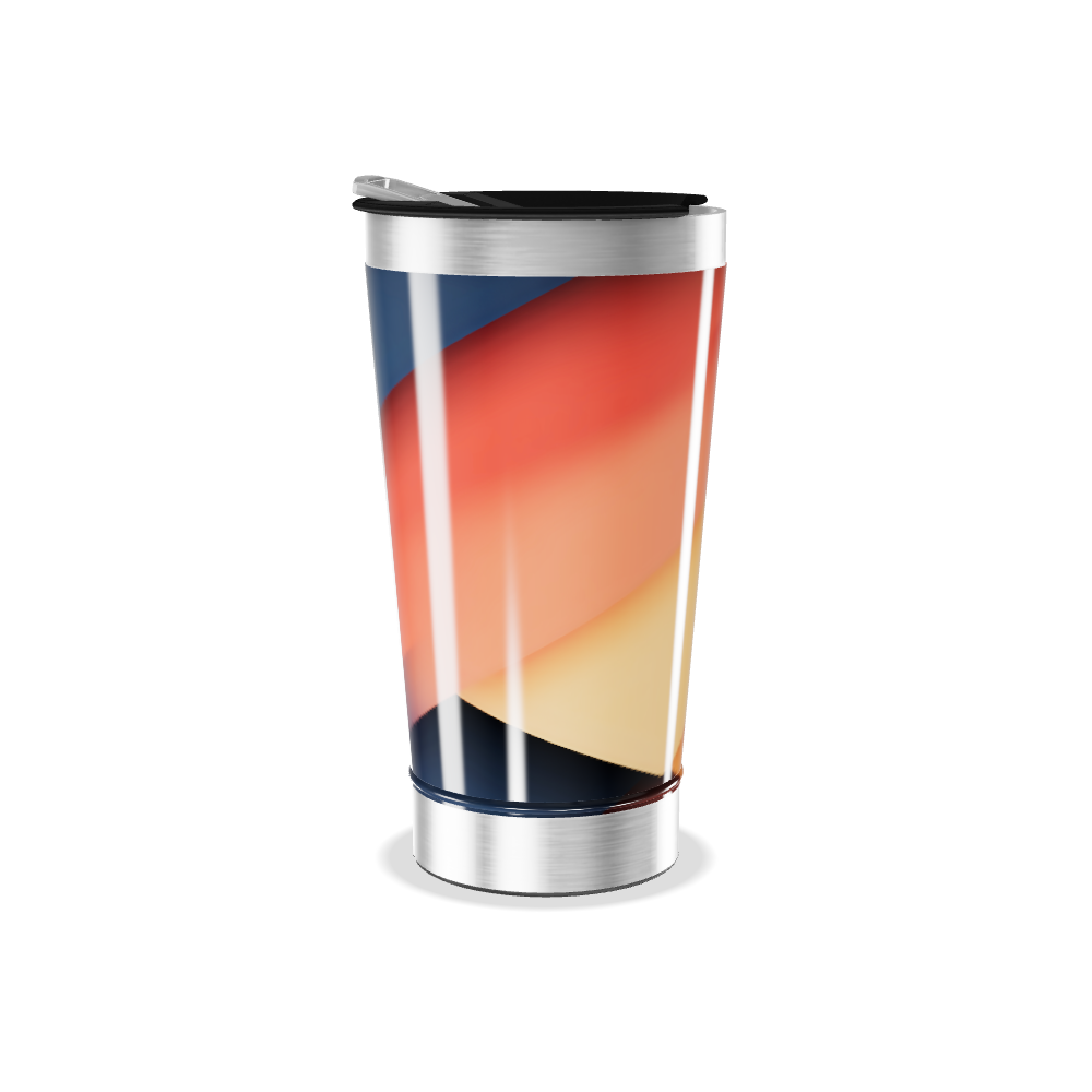 Copo Térmico - Estampa Degradê Colorido