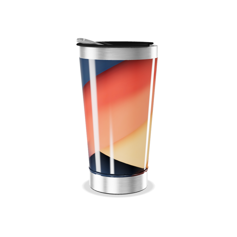 Copo Térmico - Estampa Degradê Colorido