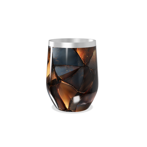 Copo Térmico Slim - Estampa Abstrata Vidro