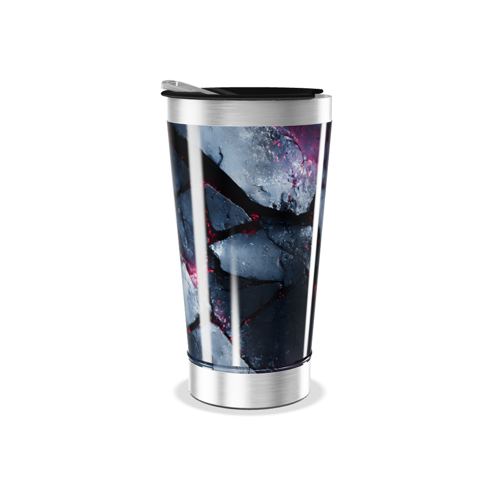 Copo Térmico - Estampa Geométrica Colorida