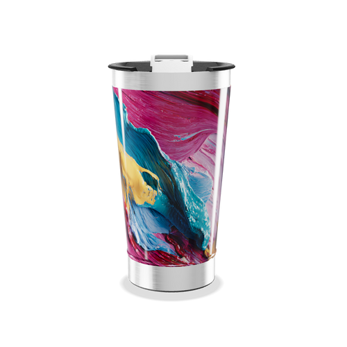 Copo Térmico - Aço Inox Estampa Colorida