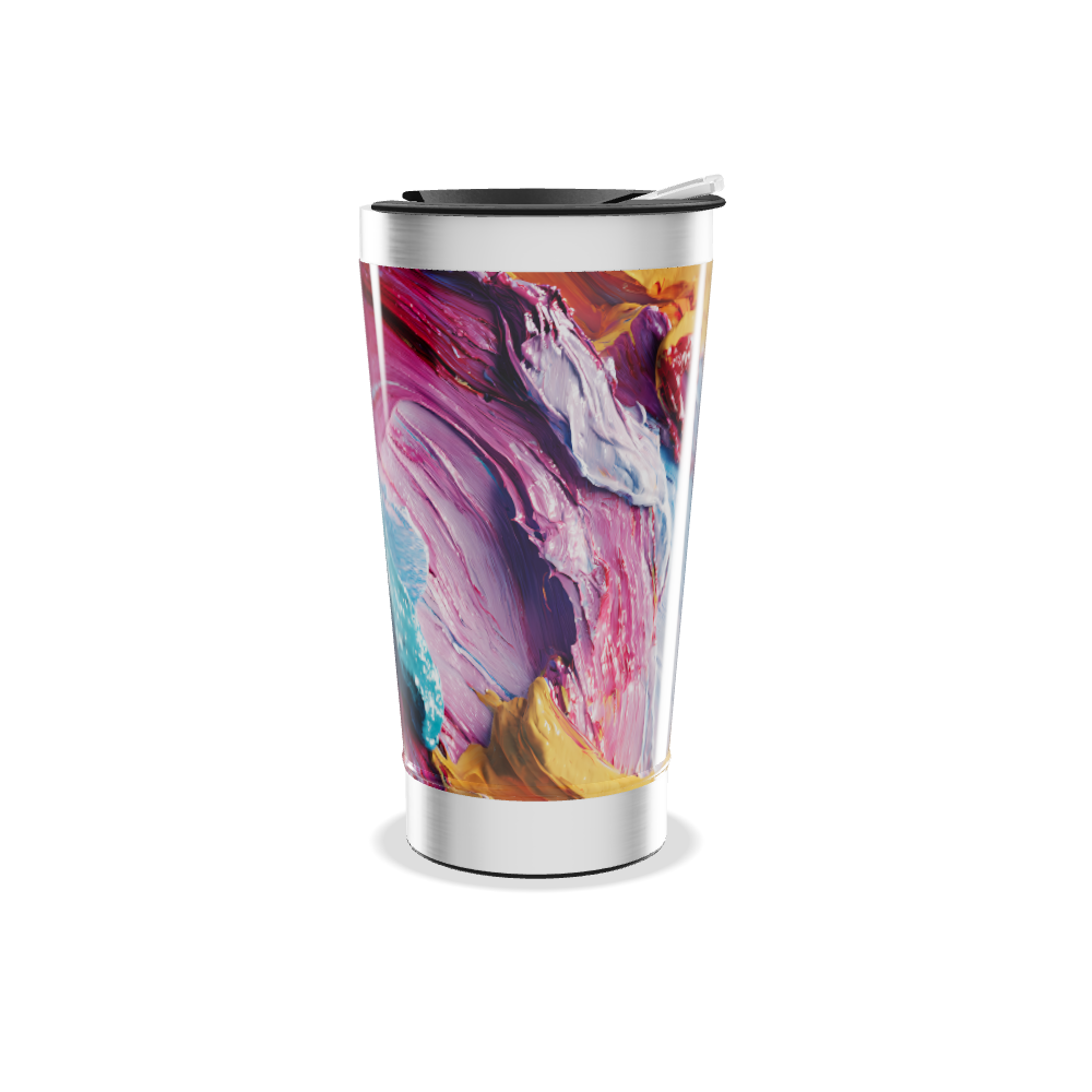 Copo Térmico - Aço Inox Estampa Colorida