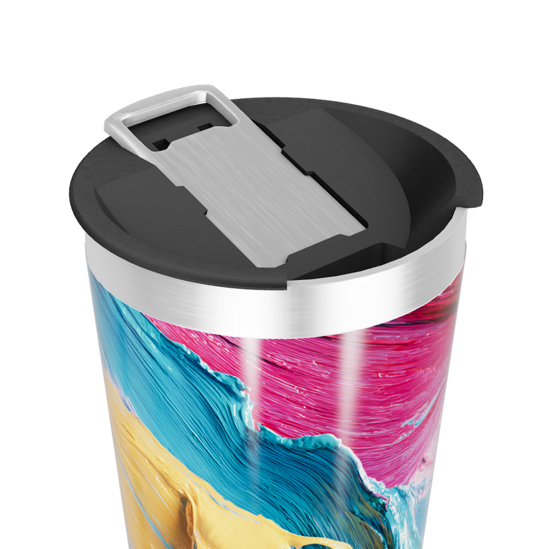 Copo Térmico - Aço Inox Estampa Colorida