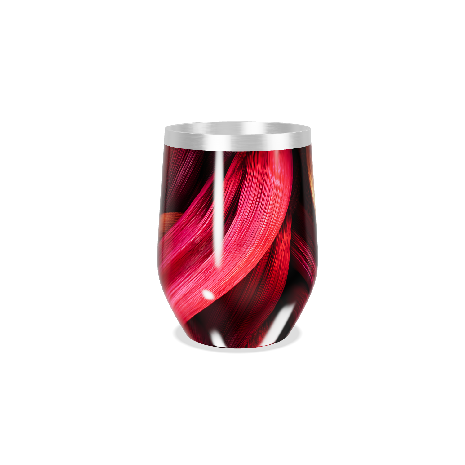 Copo Térmico Slim - Estampa Abstrata Colorida