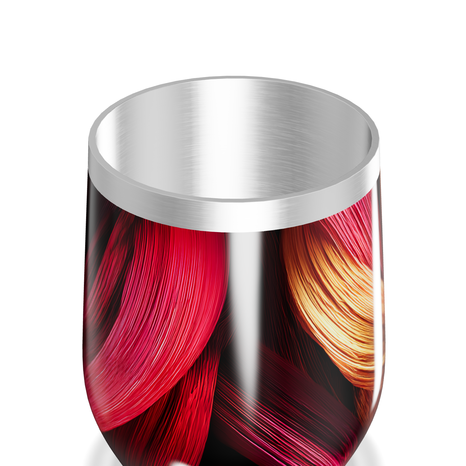 Copo Térmico Slim - Estampa Abstrata Colorida