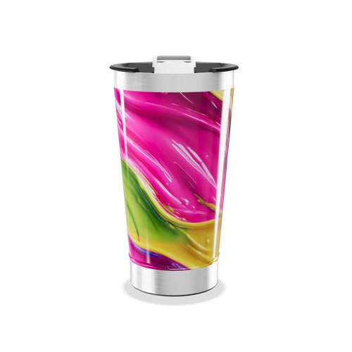 Copo Térmico - Estampa Multicolorida