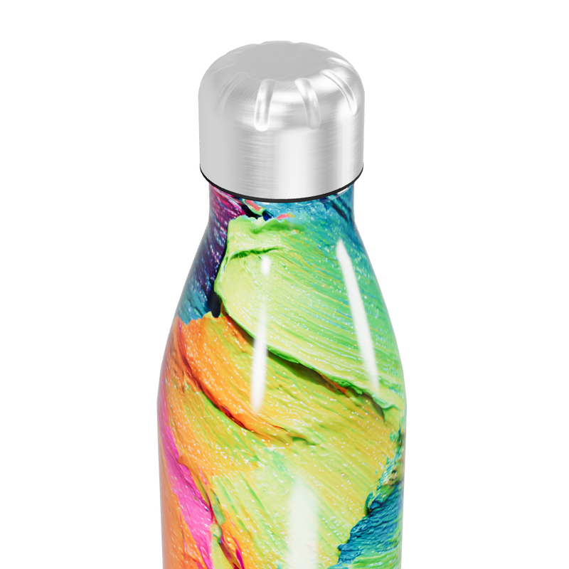 Garrafa Inox - Estampa Colorida