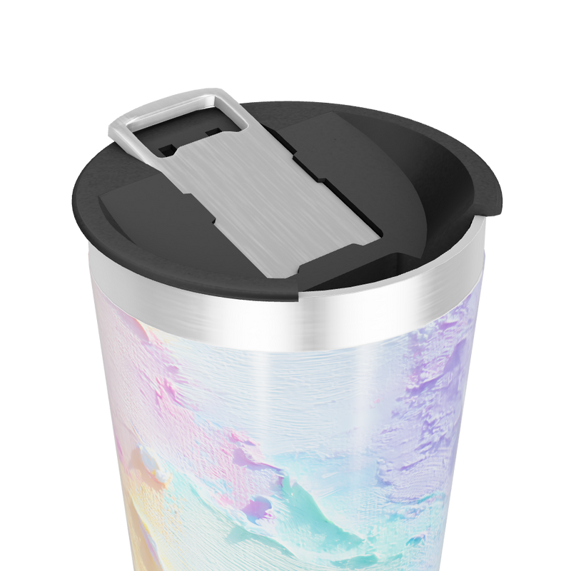 Copo Térmico - Efeito Marmorizado Pastel