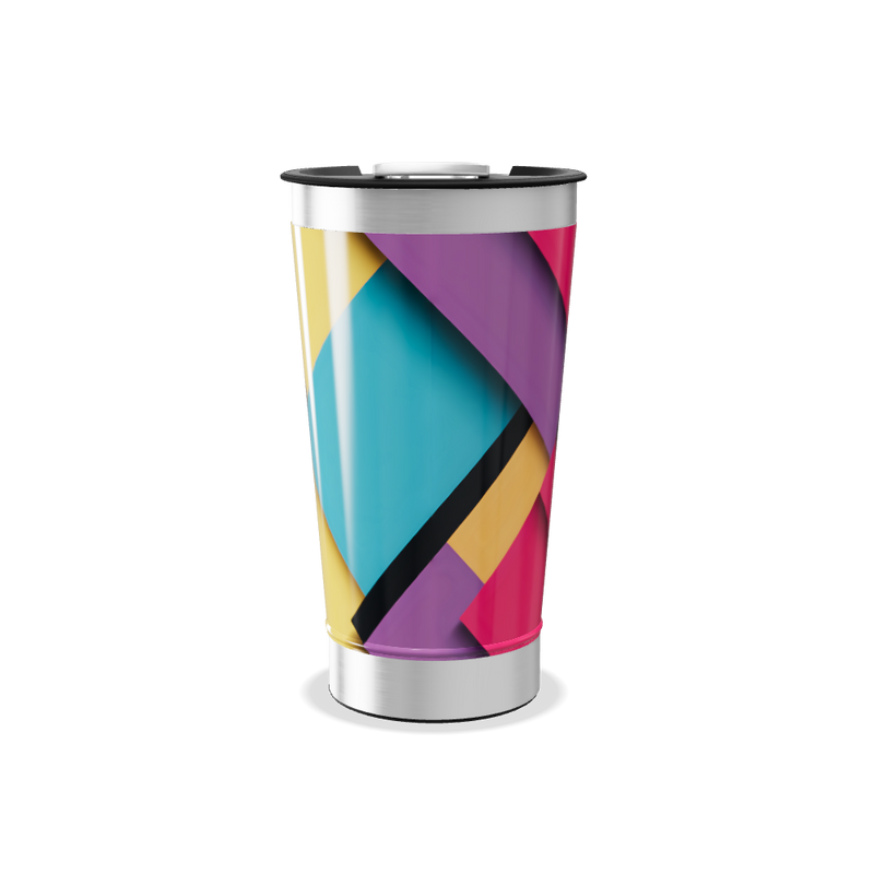 Copo Térmico - Multicolorido Inox