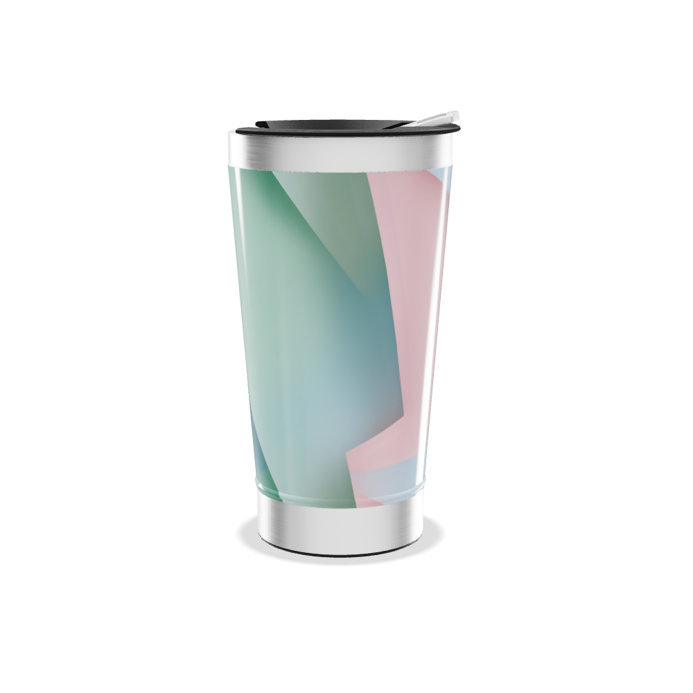 Copo Térmico - Estampa Pastel Aço Inox