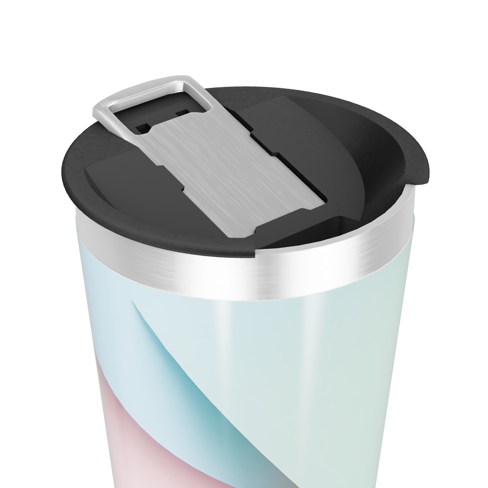 Copo Térmico - Estampa Pastel Aço Inox