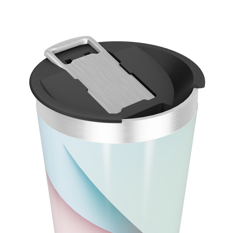 Copo Térmico - Estampa Pastel Aço Inox