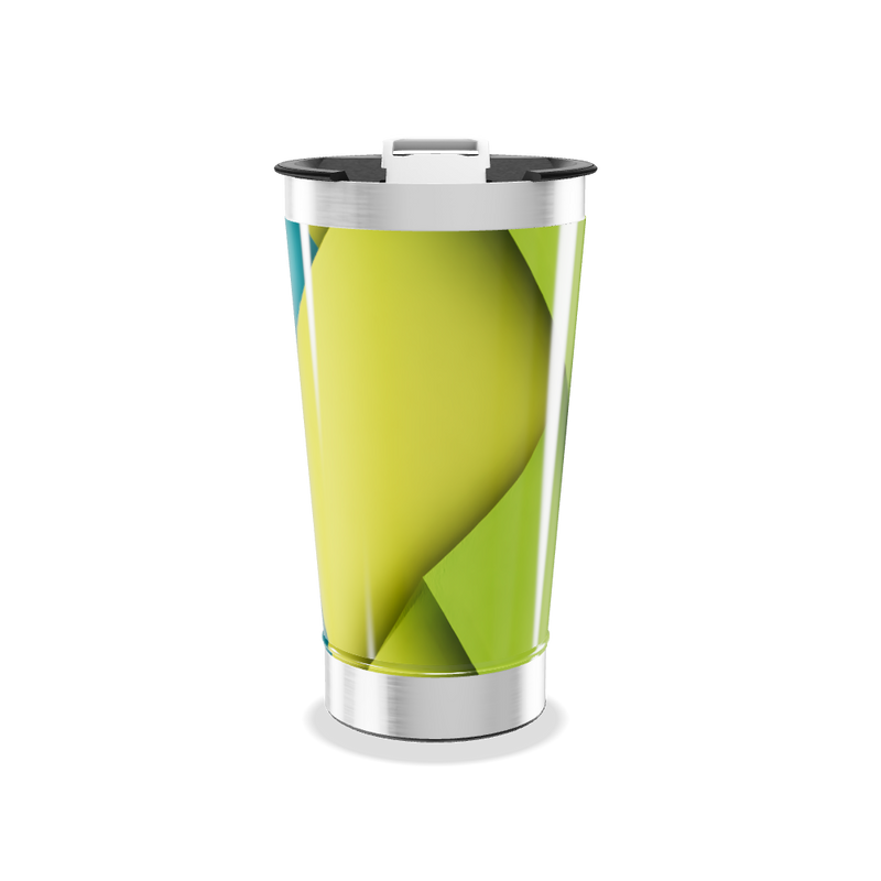 Copo Térmico - Verde com Grafismo