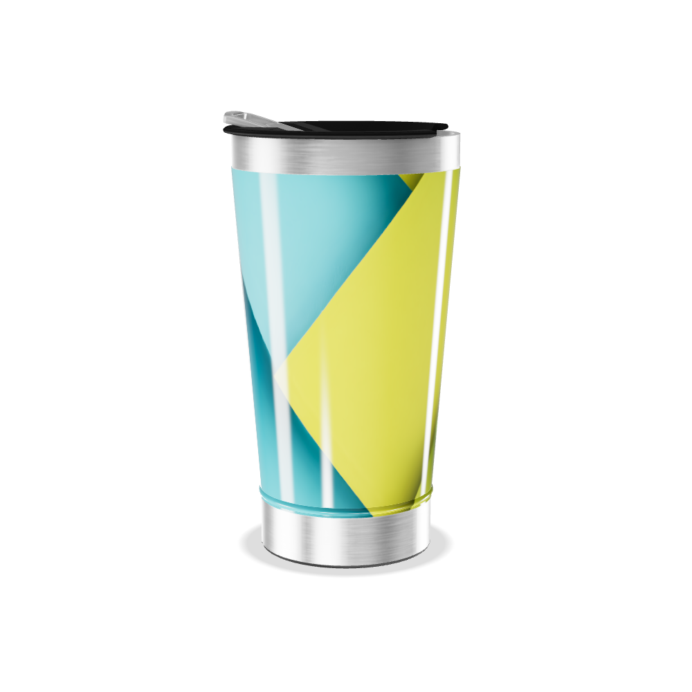 Copo Térmico - Verde com Grafismo