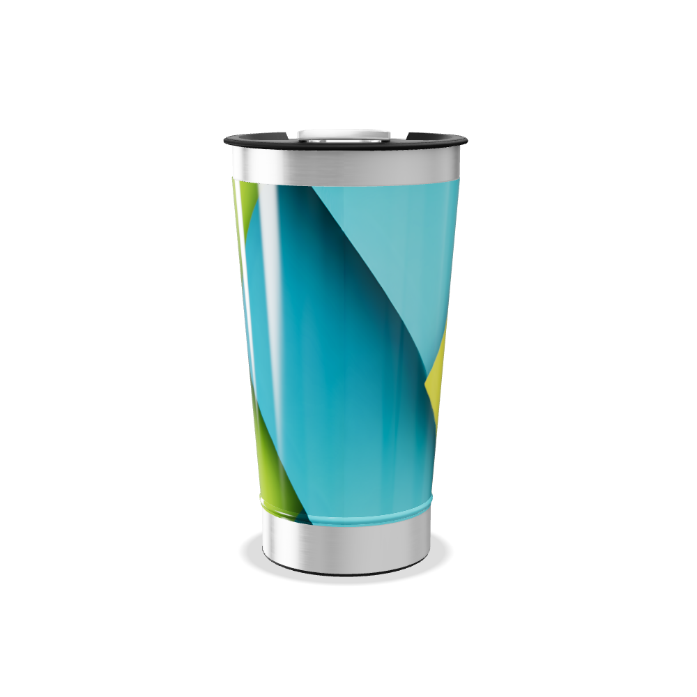 Copo Térmico - Verde com Grafismo