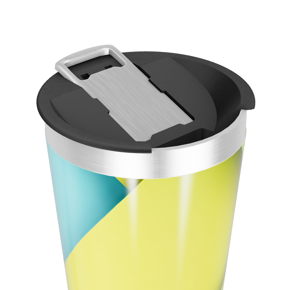 Copo Térmico - Verde com Grafismo