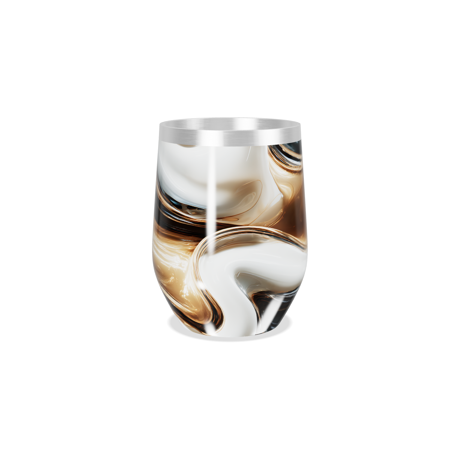 Copo Térmico Slim - Mármore Acrílico