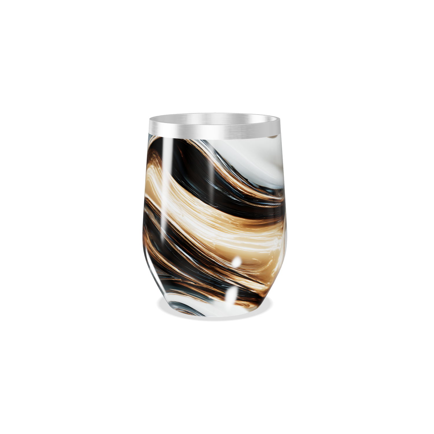 Copo Térmico Slim - Mármore Acrílico