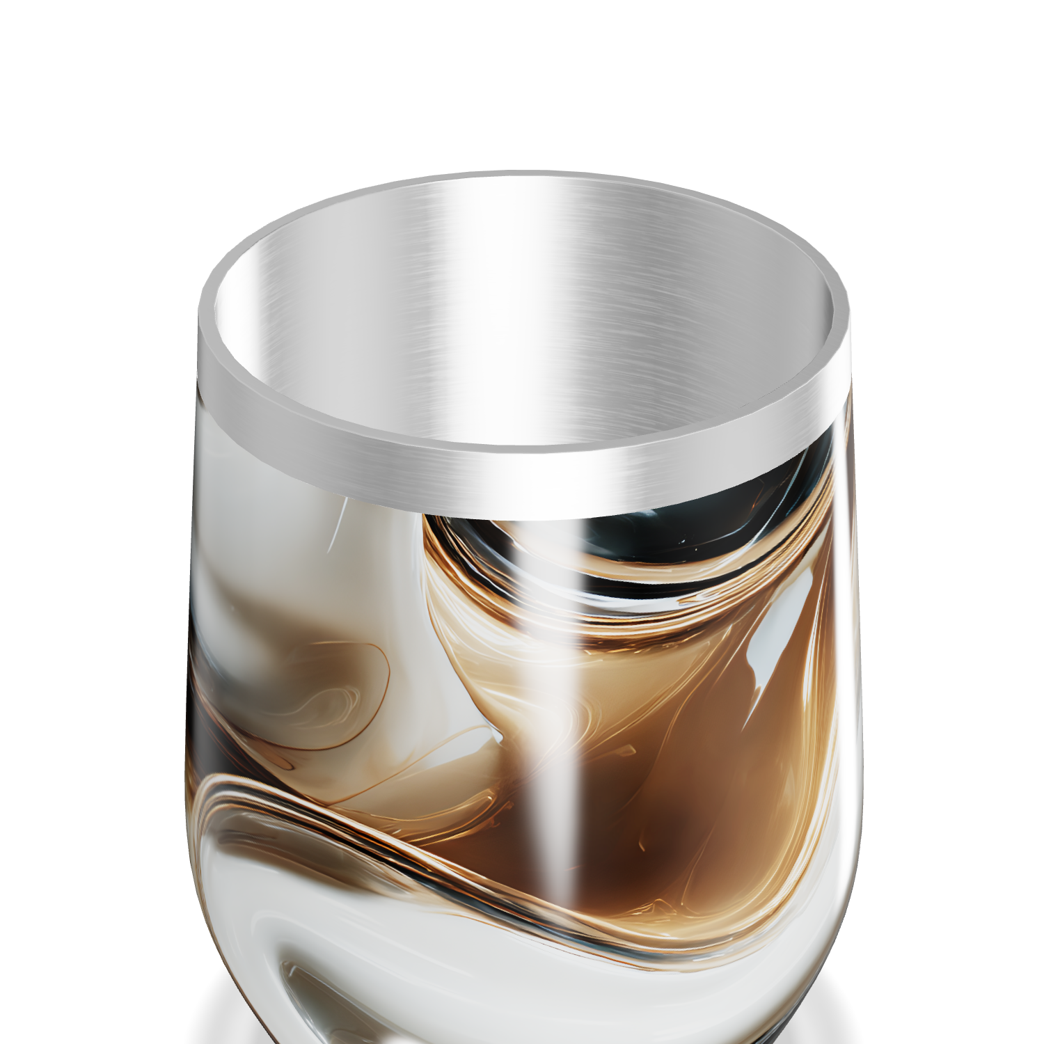 Copo Térmico Slim - Mármore Acrílico