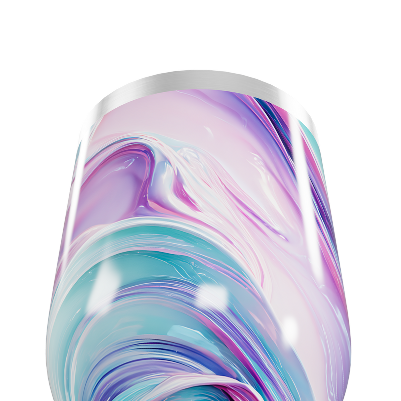 Copo Térmico Slim - Marmorizado Multicolorido