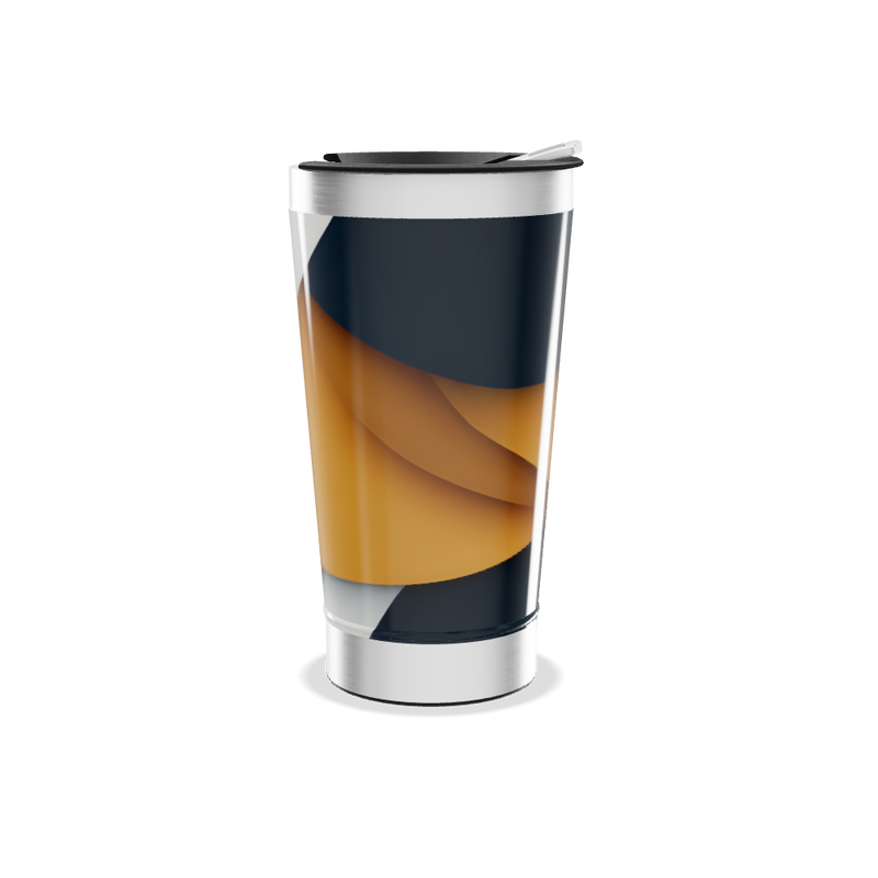 Copo Térmico - Geométrico Multicor Inox